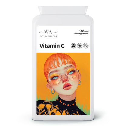 Vitamin C | 120 Tablets | 4 Months | Made in UK | GMP Certified |