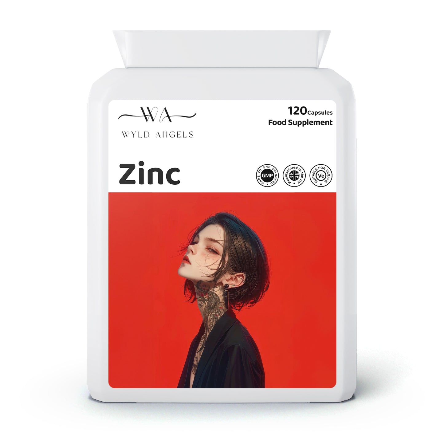 Zinc | 120 Capsules | 4 Months | Made in UK | GMP Certified |