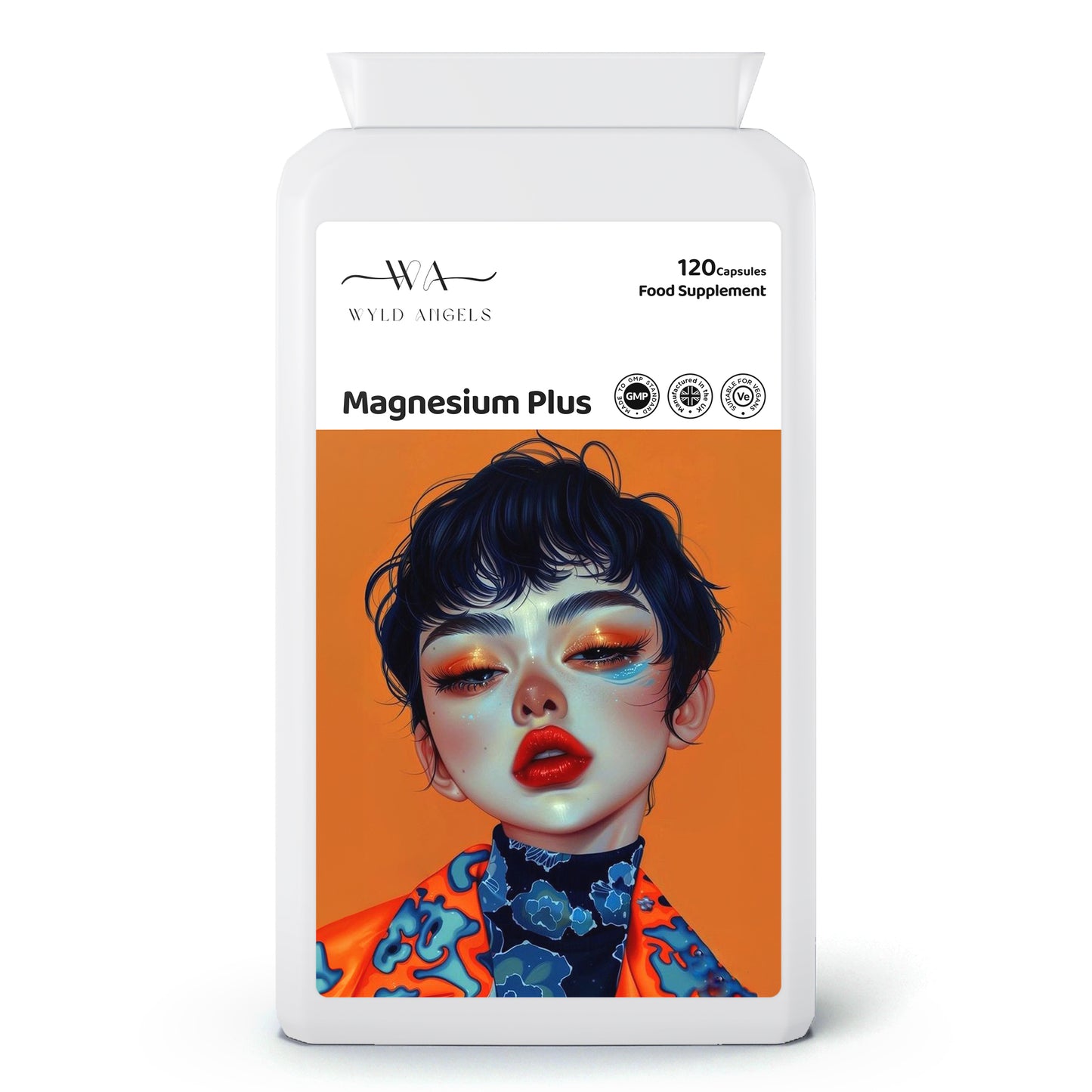 Magnesium Plus | 120 Capsules | 4 Months | Made in UK | GMP Certified |