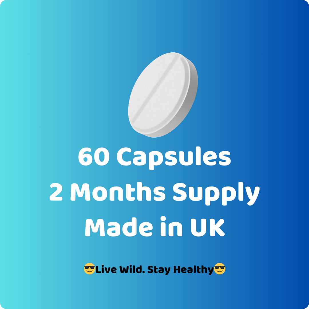 Probiotics Plus | 60 Capsules | 2 Months | Made in UK | GMP Certified |